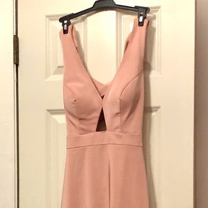 Classic Chiffon Pink Formal Dress